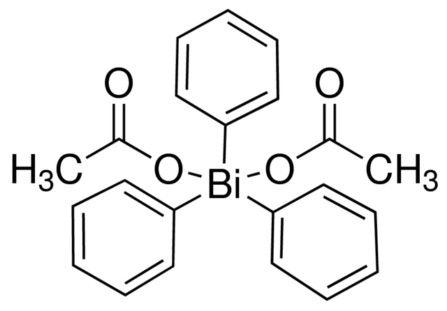 Bis(acetato-O)triphenylbismuthine Chemical Structure